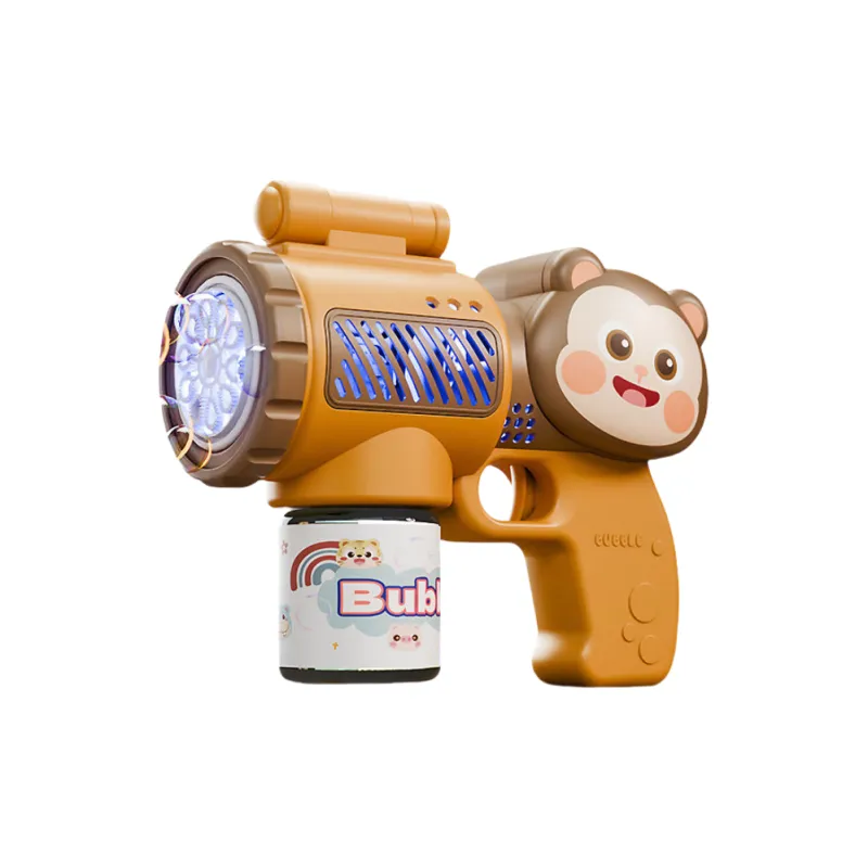 Lezhi By Me Electric Large Capacity Animal Styling Toy Bubble Machines-6