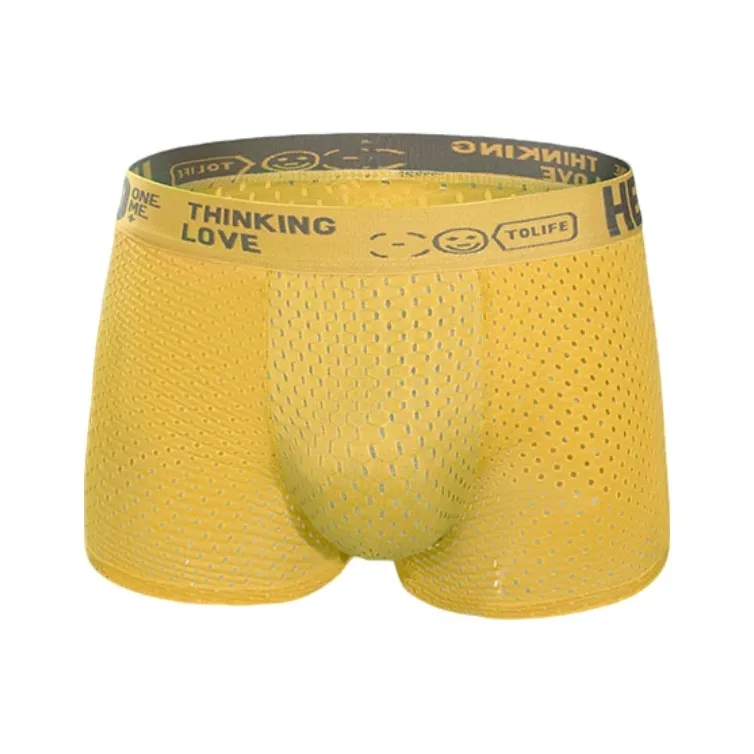 Qiao Ni Tong Underpants Men's 1 Pack Black-22