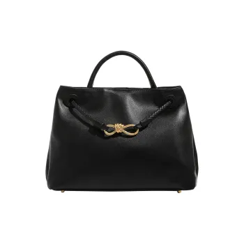 TTaG．baG Microfiber Synthetic Leather Handbag Regular Women's Black