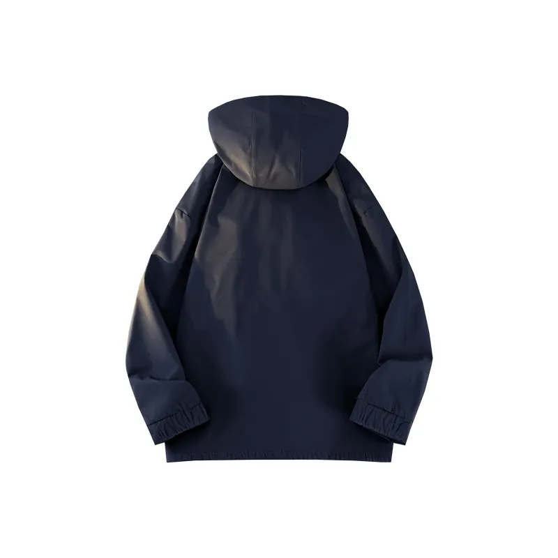 BENGEN Jackets Coats Unisex Black-6