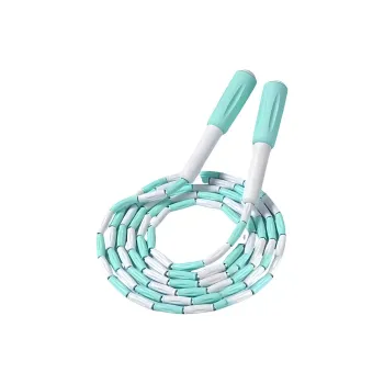 LEXI Aerobic Fat Reduction Non Countable Jump Ropes Kids Silicone 2.8m Mint Green