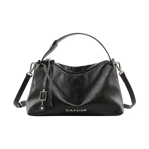 DAPHNE PU Handbag Regular Women's Black/Green