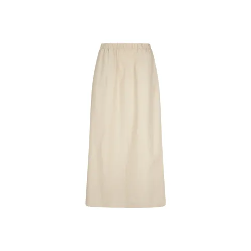CALVIN KLEIN SS25 Casual Long Skirt Women's PF0 Khaki