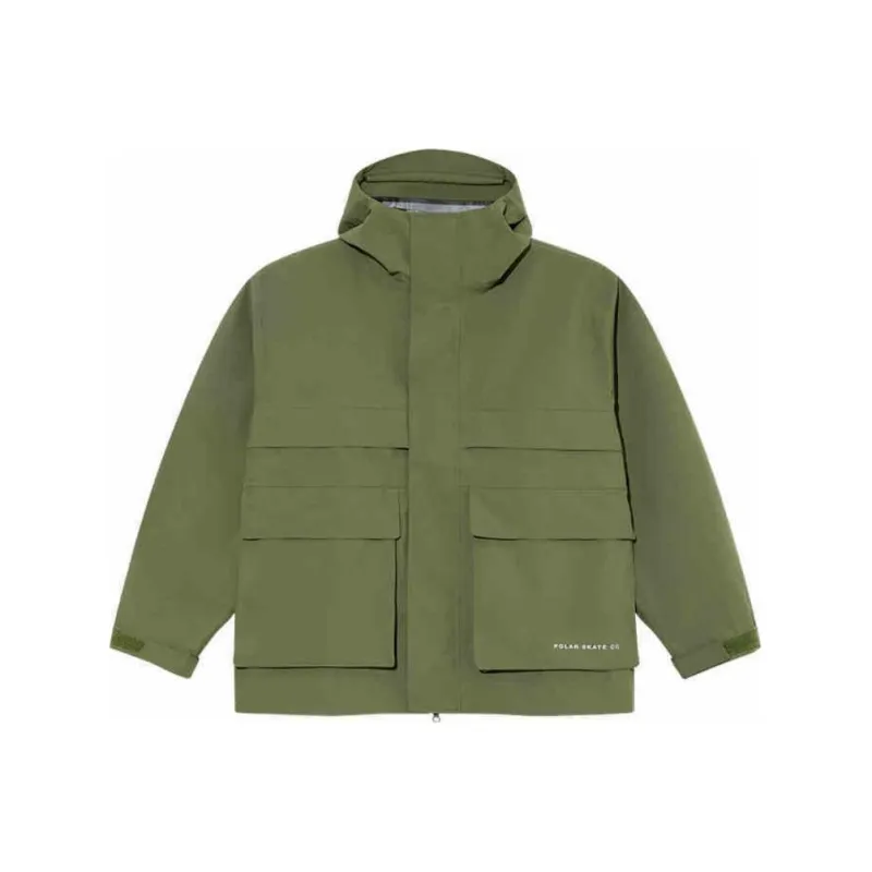 POLAR SKATE CO Waterproof Windbreaker Jacket Men's-2