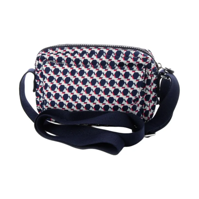 Kipling Polyester Shoulder Bag, Crossbody Bag Women's Blue & White-1