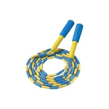 LEXI Aerobic Fat Reduction Non Countable Jump Ropes Kids Silicone 2.8m Anime Blue