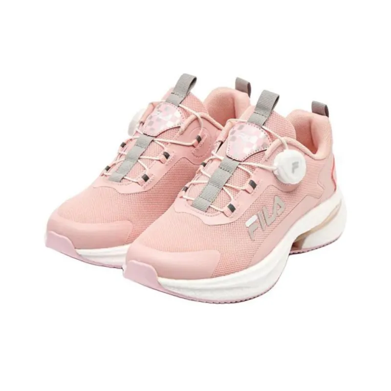 FILA Engine Anti Slip Wear Resistant Low Top Casual Running Shoes Women's Pink-1