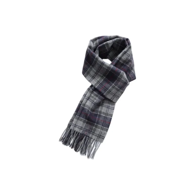BARBOUR Wool Knit Scarves Men's Multicolor-2