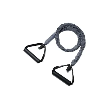 LEXI Resistance Bands Nylon TPR PP Plastic Fitness Unisex 50 Lbs Black