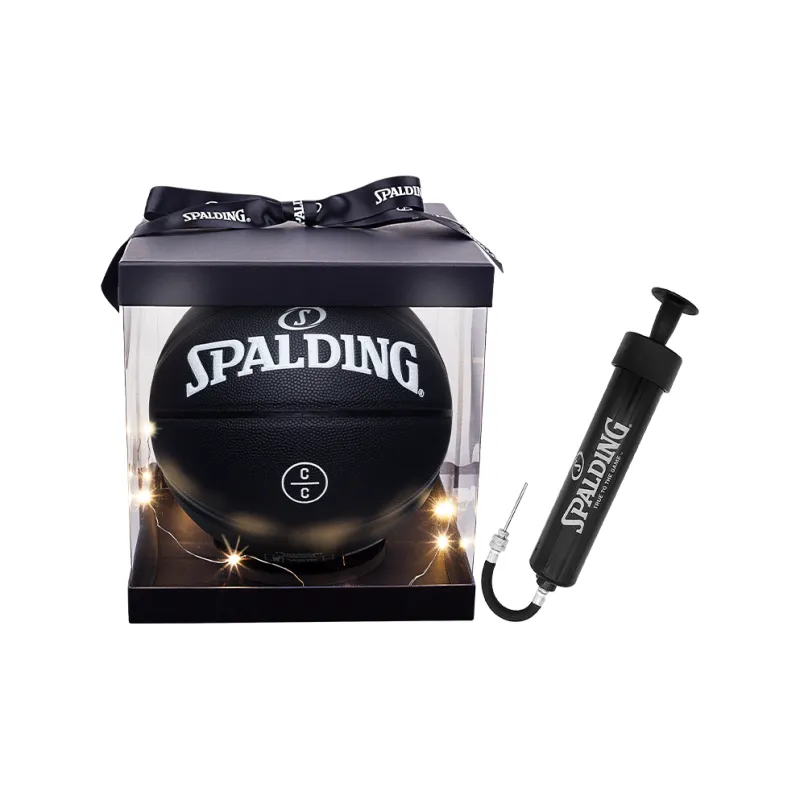 SPALDING x Coca Cola Co branded Collection PU Basketball Night Black Size 7 Street Training Competition Unisex-0