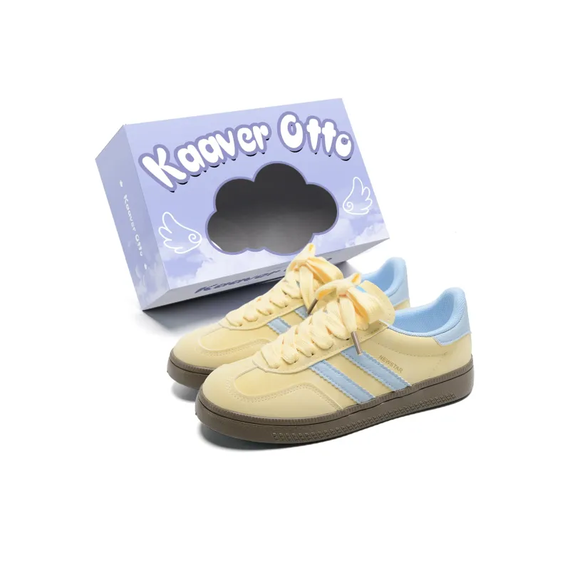 KAAVER OTTO Cushioning Abrasion Resistant Breathable Low Top Skateboard Shoes Women's-12