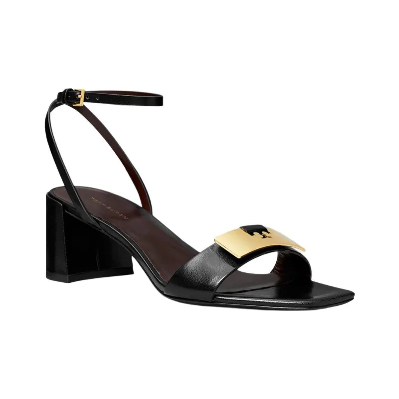 TORY BURCH One Strap Sandals 5.5cm Women's Black-2