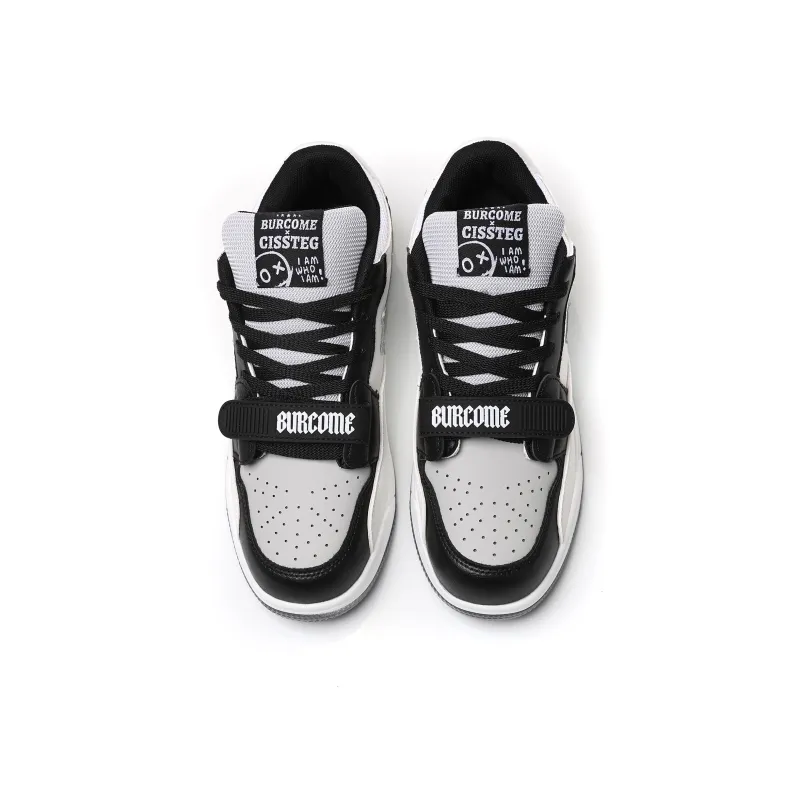 DEFINEX Anti Slip And Wear Resistant Lightweight Height Increasing Low Top Skateboard Shoes Unisex-11