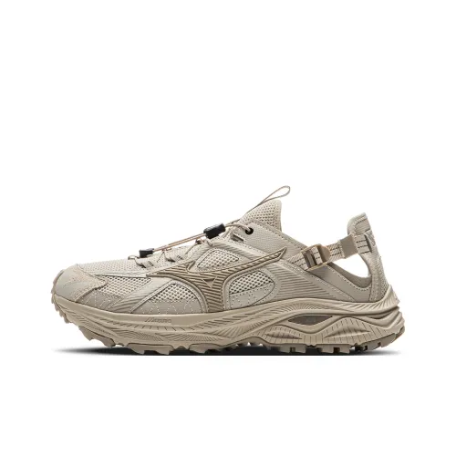 Mizuno Racer Trail Breathable River Trekking Shoes Unisex Feather Gray