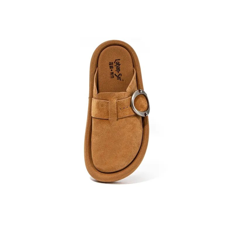 LOHAN·SIR Abrasion Resistant Slip Resistant Wrap toe Slippers Unisex-13