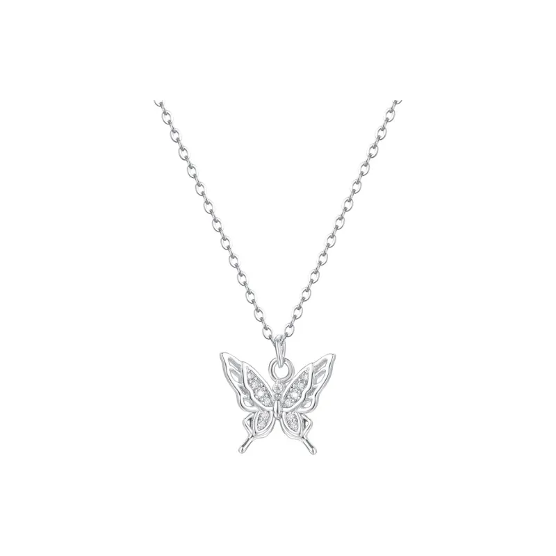 CLARKIA FLOWER S999 Fine Silver Necklaces Women's-0