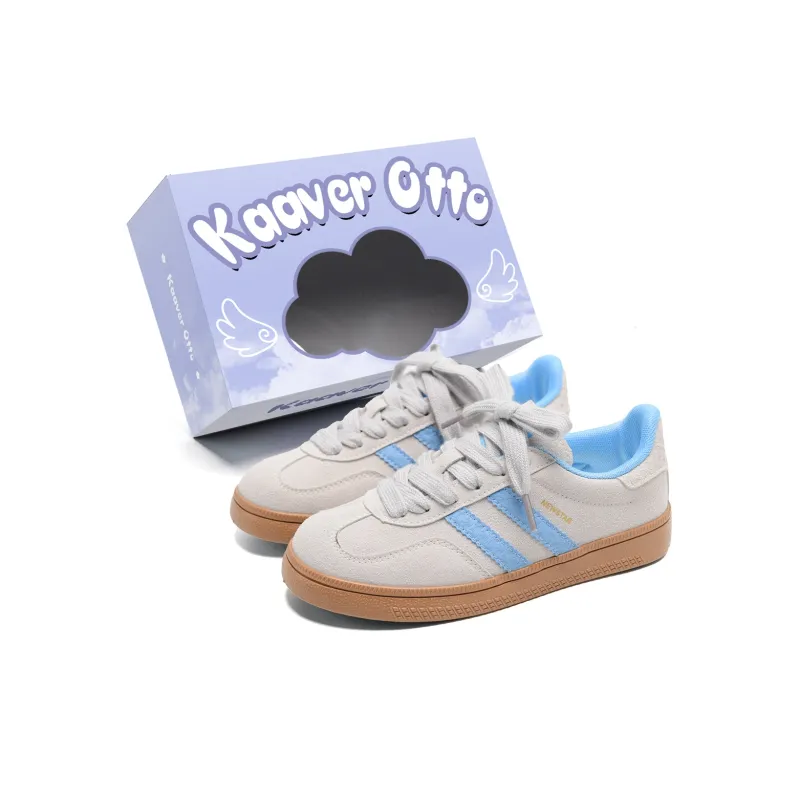 KAAVER OTTO Cushioning Abrasion Resistant Breathable Low Top Skateboard Shoes Women's-0