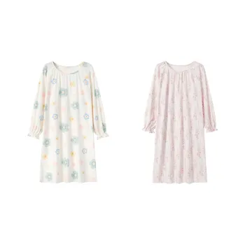 Herbal Primer Nightgown Women's Combo Set