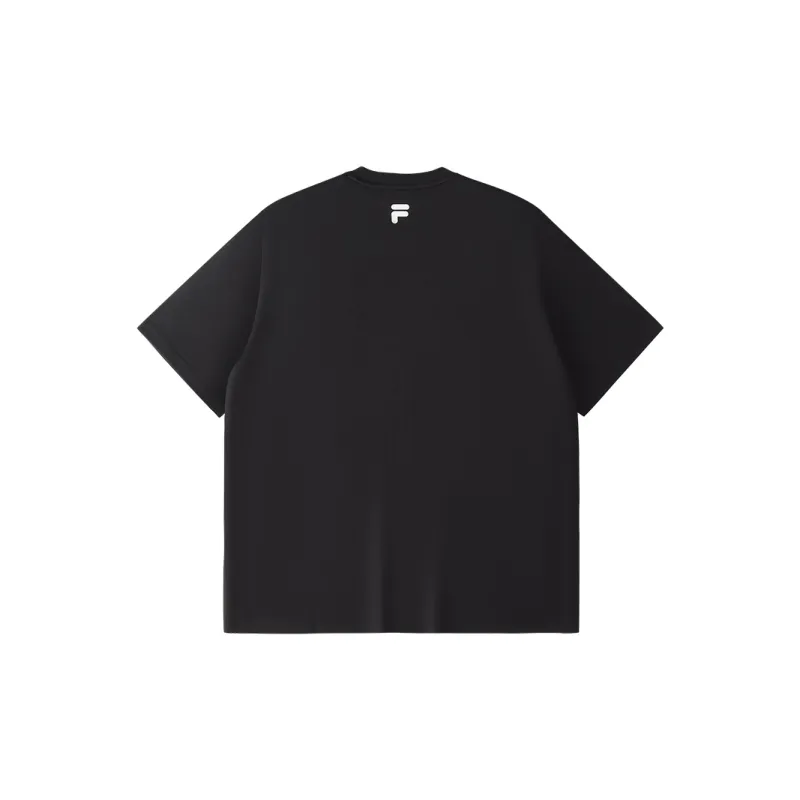 FILA FUSION LIFE T Shirt Unisex Jet Black-1