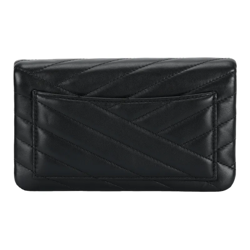 TORY BURCH Nappa Leather Shoulder Bag Crossbody Bag Wallet Women's Black-2