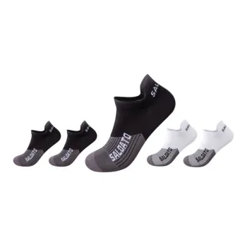 Cotton Gene No Show Socks Men's 5 Pack
