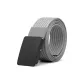 Light Gray with Black Buckle