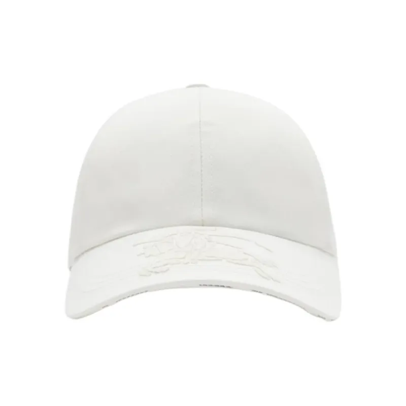 Burberry Polyester Baseball Caps Unisex White-0