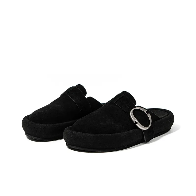 LOHAN·SIR Abrasion Resistant Slip Resistant Wrap toe Slippers Unisex-22