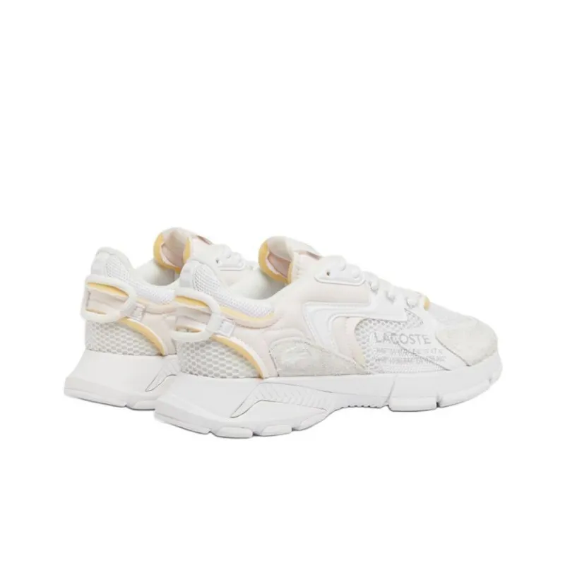 LACOSTE L003 Neo Anti Slip Wear Resistant Low Top Casual Shoes Men's White-3