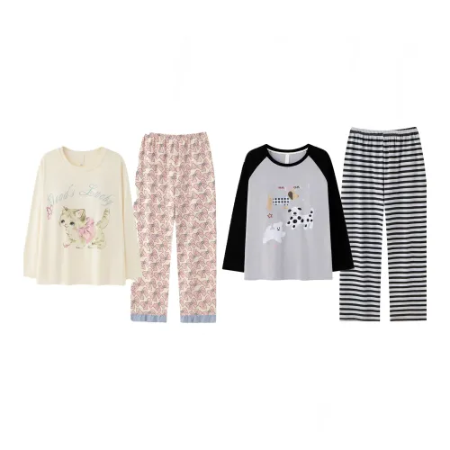 Herbal Primer Pajama Set Women's Combo Set