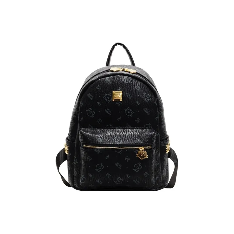 TTaG．baG PU Backpack Regular Women's Black/Pink/Brown/Khaki-12