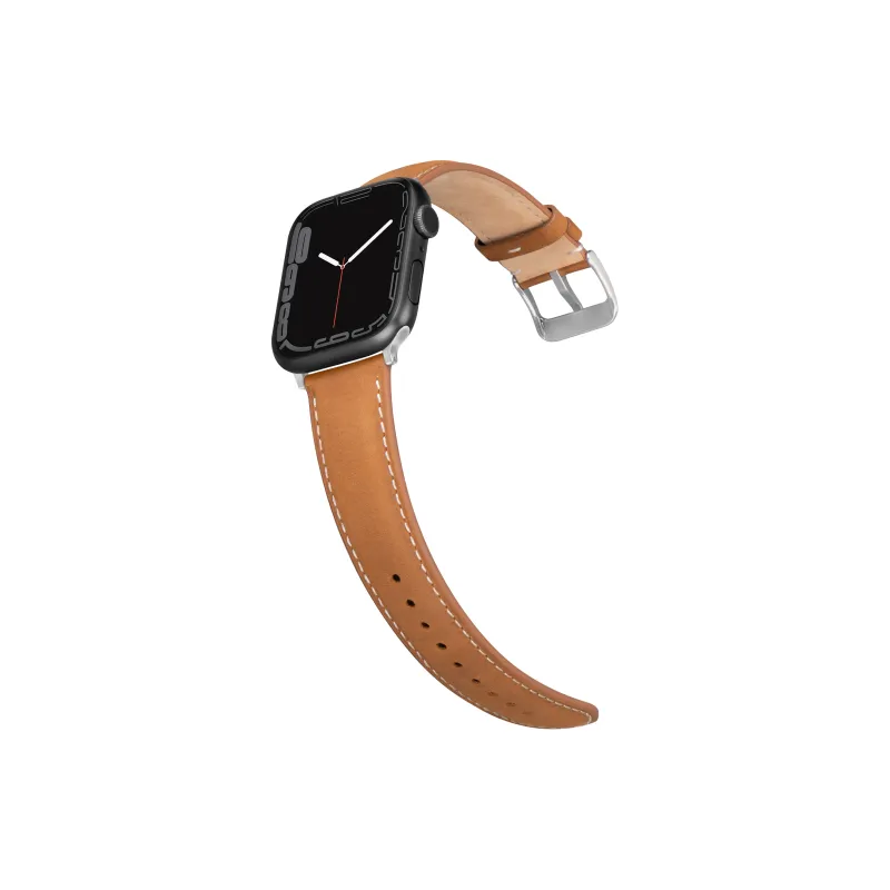 REXINTS Apple Compatibility Watch Band 20cm Cowhide Leather Material-8