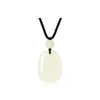 ZENGCAI Carved Jade Pendant And Ornament Pale Greenish White Jade Women's