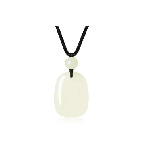 ZENGCAI Carved Jade Pendant And Ornament Pale Greenish White Jade Women's