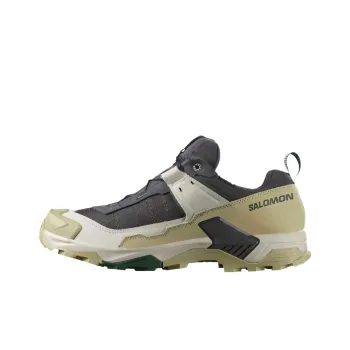 SALOMON X ULTRA 5 Low Top Hiking Shoes Men's Gray Green