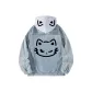 Vintage Blue-K718 Hooded