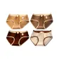 4 Pack[Khaki, Coffee, Red Brown, White]