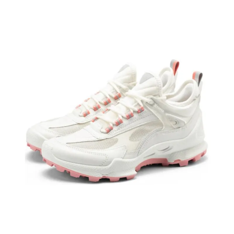 Ecco BIOM C TRAIL Collection Low Top Trekking Shoes Women's Bright White-2
