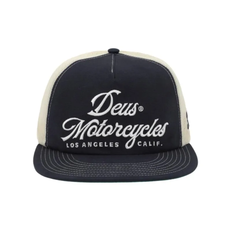 Deus Ex Machina Polyester Baseball Caps Men's Blue-4
