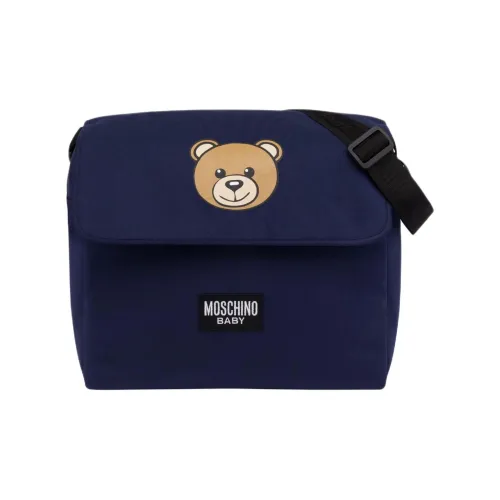 MOSCHINO Logo Patch Changing Bag