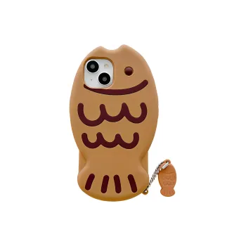 Beams Silicone Material Cute Creative Cartoon Individual Takoyaki Pendant Phone Cases Compatibility IPhone Collection