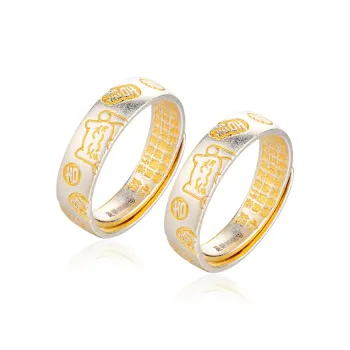 R Z Y S999 Fine Silver Rings Unisex