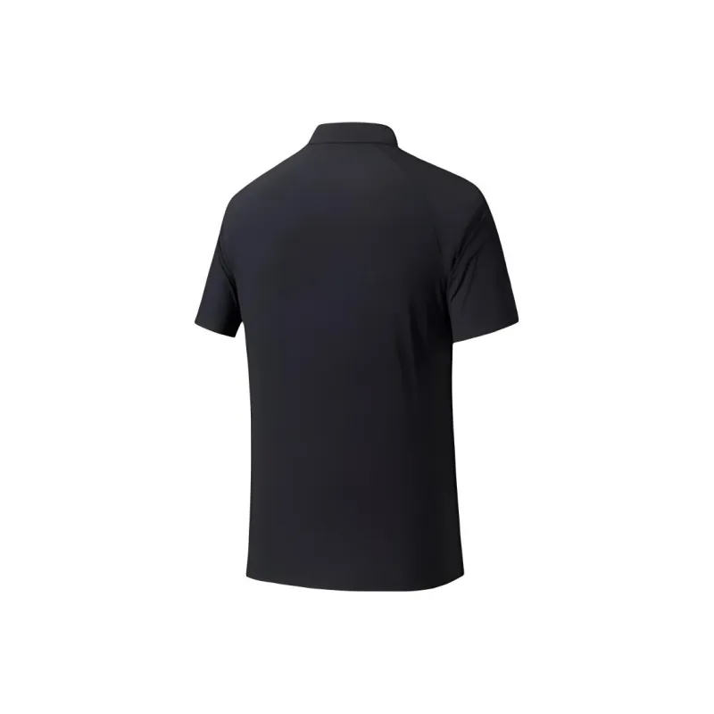Anta Champion All Weather Collection Lifestyle Collection Polo Shirt Men's Basic Black-1