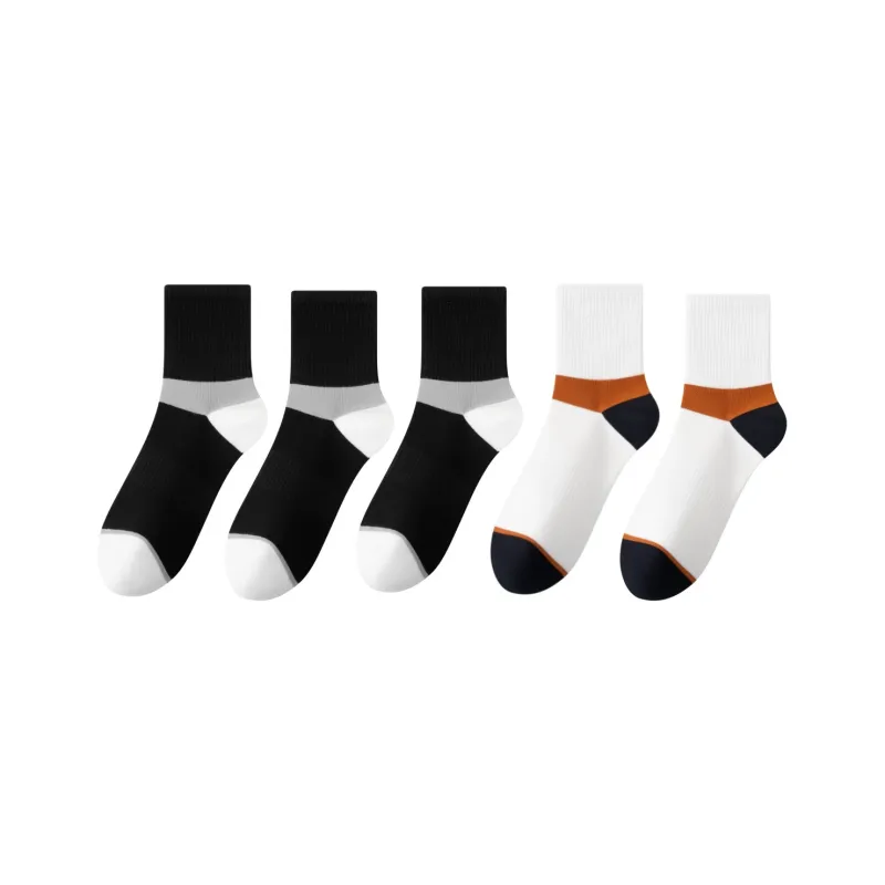 Cotton Gene Basketball Socks Men's Combo Set-5