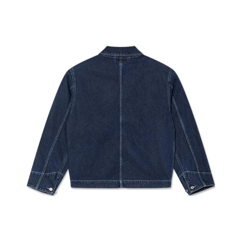 POLAR SKATE CO SS25 Cliff Jacket Men's Indigo-2