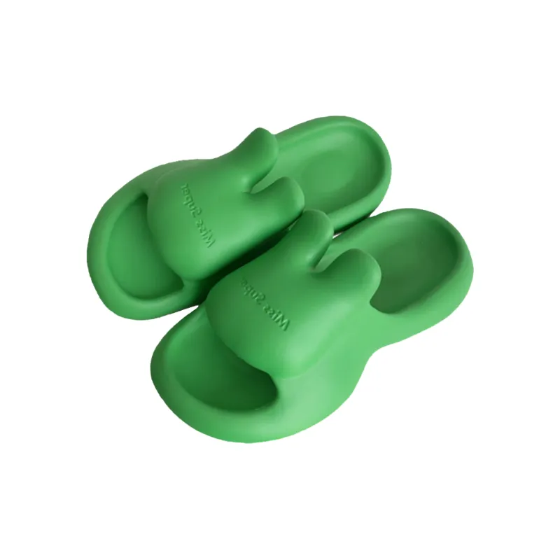 Meter Summer EVA Rabbit Soft And Springy Slippers, Adorable Slide on Shoes-14