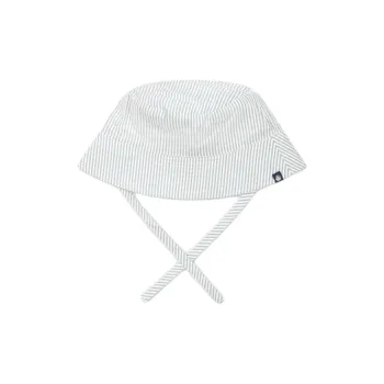 PETIT BATEAU Organic Cotton Bucket Hats Kids' White