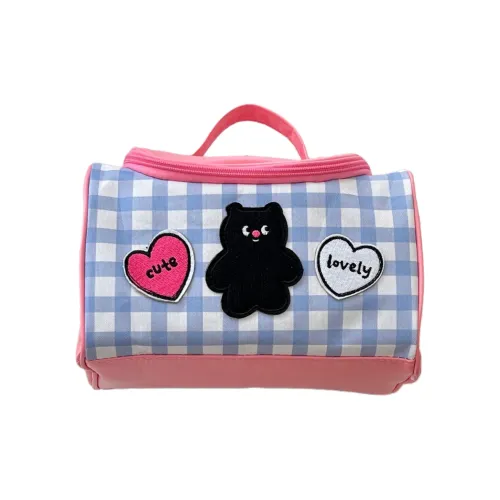 JINGEYU Girlish Heart Beauty Storage Box Portable Large Capacity Storage Toiletry Bag