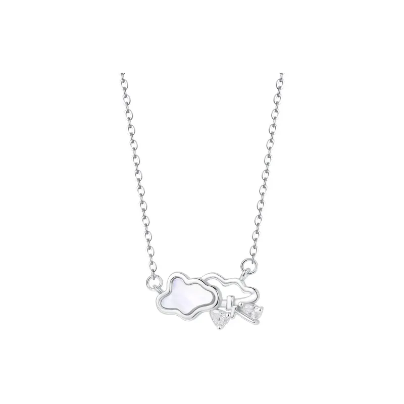 CLARKIA FLOWER S999 Fine Silver Necklaces Women's-0