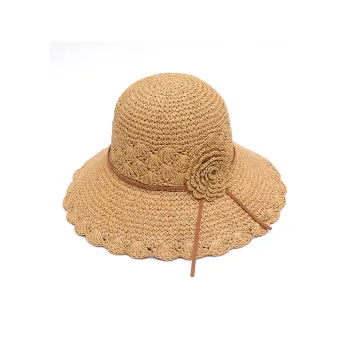 MT·MIT Straw Woven Bucket Hats Women's